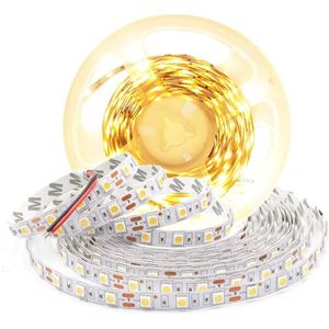 LED Strip Warm White 12V Light Strip Christmas Lights Tape Without Adapters IP20 SMD5050 3000K 300 LED Strips Self Adhesive DIY Tape Lights Dimmable for Interior Decoration - 5m