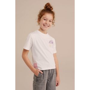 WE Fashion Meisjes SmileyWorld® T-shirt met opdruk