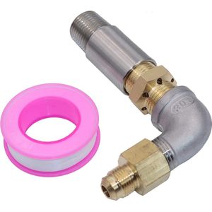 Propaan Air Mixer Valve Nozzle Sproeier Valve Kit voor Fire Pit Open haarden - Hoge Capaciteit 150 K BTU