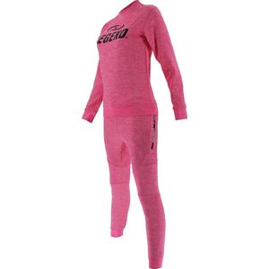 Joggingpak met Sweater Meisjes/Dames Roze SlimFit Polyester 6-7 jaar
