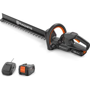 Husqvarna Accu heggenschaar Aspire H50-P4A 50 cm blad, elektrische heggenschaar, takdikte tot 23 mm, incl. opvangzak (incl. accu & oplader)