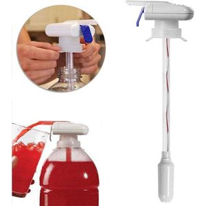 Magic Tap Electric Automatic Water Drink Beverage Dispenser - Spillproof Pump for Bottles and Jars