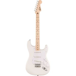 Squier Sonic Stratocaster Hardtail, Arctic White MN - Elektrische gitaar - wit