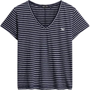 Superdry STUDIOS SLUB EMB VEE TEE Dames - Maat M