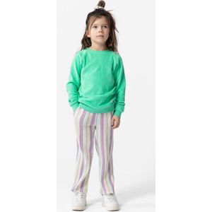 Sissy-Boy - Paars geel gestreepte mousseline broek