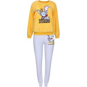 Gele en grijze Disney fleece DUMBO pyjama