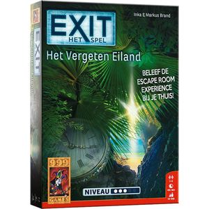 EXIT - Het Vergeten Eiland: Coöperatief Escape Room-spel voor 1-4 spelers | Vanaf 12 jaar | +/- 45 minuten speeltijd