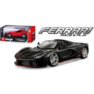 Bburago Ferrari LAFERRARI APERTA 1:24 zwart