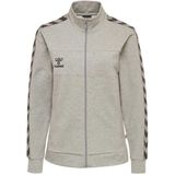 Hummel Move Classic Sweater Met Ritssluiting Grijs S Vrouw