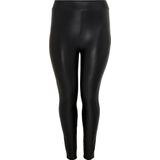 ONLY CARMAKOMA CARROOL COATED LEGGING NOOS Dames Broek - Maat S-42/44