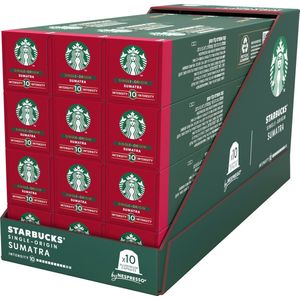 Starbucks by Nespresso Sumatra Espresso Dark Roast capsules - 120 koffiecups