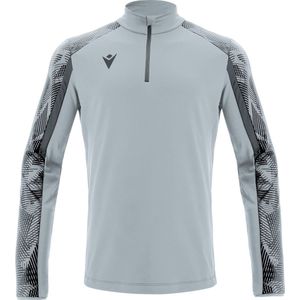 Macron Naryn Ziptop Heren - Zilver | Maat: 4XL