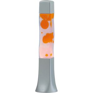 Marshal - Lamp E14 25W oranje / Transparant - decoratieve lamp