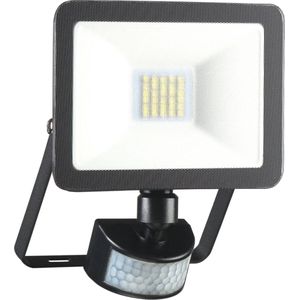 ELRO LF60 Design LED Buitenlamp met Bewegingssensor - 10W – 800LM – IP54 Waterdicht - Zwart