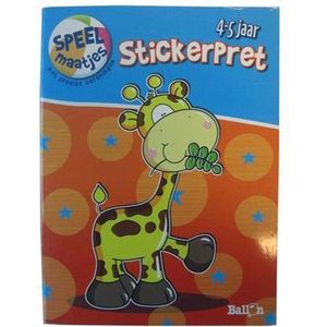 Stickerpret Giraffe 4-5Jr 26Bl