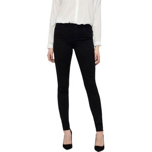 Vero moda slim fit seven VI506 zwarte shape up skinny jeans - Maat L-L30