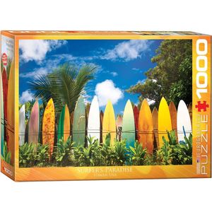 Eurographics puzzel Surfer's Paradise Hawaii - 1000 stukjes