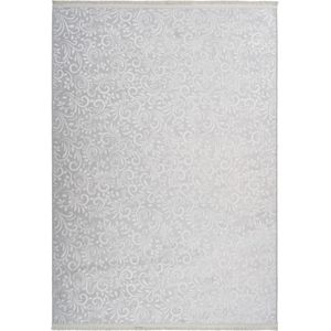 Lalee Peri | Modern Vloerkleed Laagpolig | Grey | Tapijt | Karpet | Nieuwe Collectie 2024 | Hoogwaardige Kwaliteit | 120x160 cm