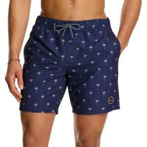 Shiwi SWIMSHORTS Regular fit palm - donker blauw - XXL