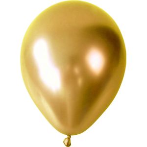 XL Gouden Chroom Ballonnen (10 stuks / 46 CM)