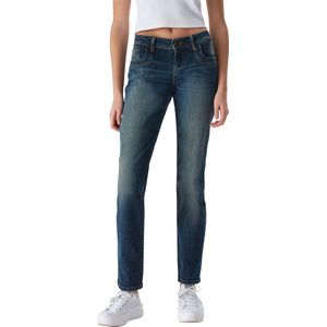 LTB Dames Jeans Valentine regular/straight Blauw 28W / 36L