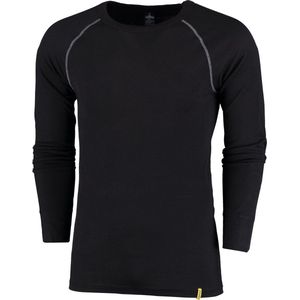 NOMAD® Lichtgewicht Thermoshirt Heren | Lange mouwen | XL | Baselayer | Longsleeve Thermo | Droog & Warm | Zwart