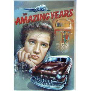 Elvis Presley the Amazing Years bord blik 15x21 cm