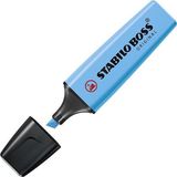 STABILO BOSS ORIGINAL - Markeerstift - Hoogste Kwaliteit - Blauw - Per Stuk