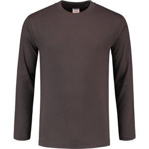 Tricorp 101006 T-Shirt Lange Mouw - Donkergrijs - 8XL