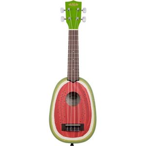 Kala KA-NV-WTML Novelty Series sopraan ukelele watermelon met gigbag