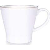 Mok Porselein Wit 380 ml - Koffiemok - Theebeker - Koffie - Beker