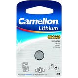 1 Stuk (1Blister a 1st) Camelion CR1220-BP1 Lithium 3V niet-oplaadbare batterij