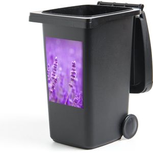 Container sticker Lavendel - Close-up - Bloemen - Paars - 40x60 cm - Kliko sticker