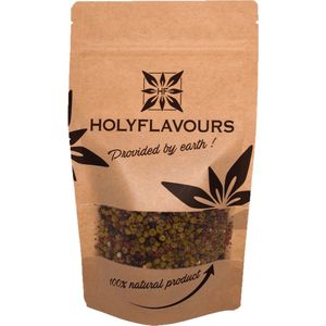 Bonte peper met roze bessen India&Brazilië Bio - 100 gram - Holyflavours