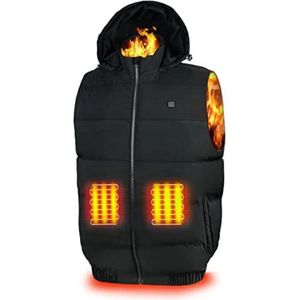 Verwarmde Bodywarmer - Verwarmd Vest - Heated Vest - Elektrische Kleding - XL