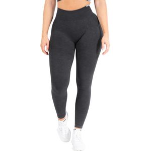 Smilodox Dames shapet fit leggings batik scrunch - zandloper silhouet met scrunch pushh effect