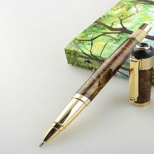 Schrijf in stijl met onze Luxe Bruine Pen - ZakelijkePennen