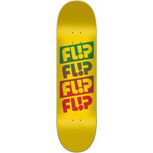 Flip Quatro faded yellow- Skateboard Deck 8.0
