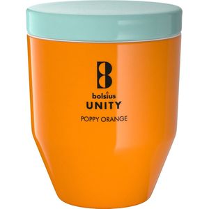 Bolsius Unity - Geurkaars - Poppy Orange - Medium - 258g