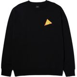 HUF Skewed TT Crewneck Casual Sweater Heren Zwart M