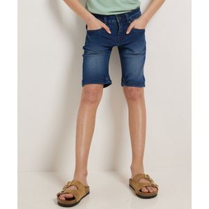 TerStal Jongens / Kinderen Europe Kids Slim Fit Jogg Jeans Bermuda Donkerblauw In Maat 152