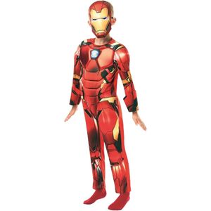 Rubie's Kostuum Marvel - Iron Man Jongens Rood Maat 104