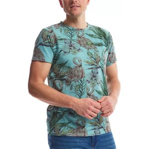 Twinlife Gebloemd T-shirt - TW42510