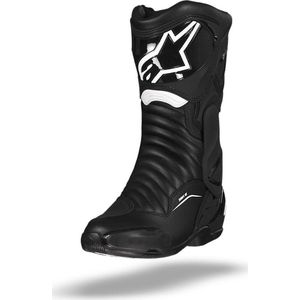 Alpinestars SMX-6 V2 Drystar Boots Black Motorcycle Boots 45