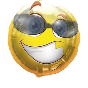 Folat - Folieballon Emoticon Fun 46 cm