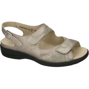 Solidus -Dames - brons - sandalen - maat 42.5