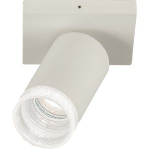 Lumidora Opbouwspot 31409 - GU10 - Wit - Transparant - kleurloos - Kunststof - Badkamerlamp - IP21