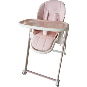 Freeon Kinderstoel Sven - Eetstoel voor kinderen - Pastel Pink