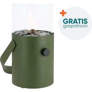 Cosiscoop moss green - Original - gaslantaarn met gratis gaspatroon