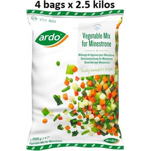 Ardo Minestrone/groentensoep 4 zakken x 2,5 kilo